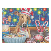 グレイハウンドホリデーベーキング:フェスティバルクリスマス テーブルクロス (正面(横))