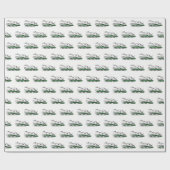 グレイハウンドランニングウィペットの紋章 ラッピングペーパー (フラット)