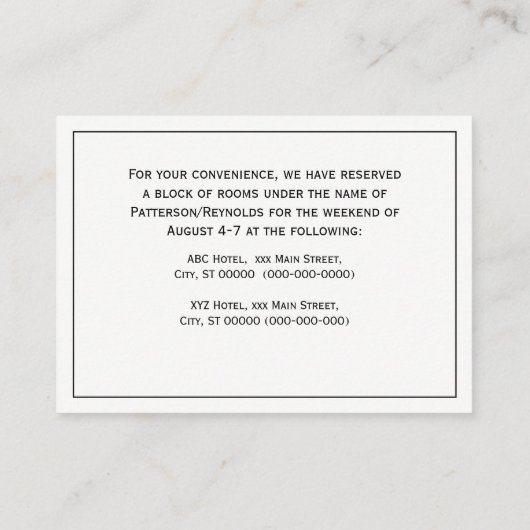 グレイハウンドランニングウィペットの紋章 名刺 (裏面)