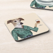 グレイハウンドワインスヌブ コースター (左側)