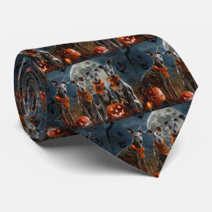 グレイハウンド不気味ハロウィーン ネクタイ