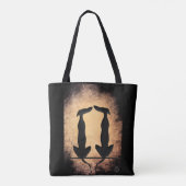 グレイハウンド凝視 トートバッグ (裏面)