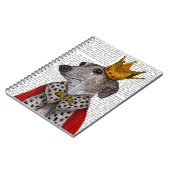 グレイハウンド女王 ノートブック (左側)