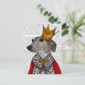 グレイハウンド女王 ポストカード (スタンド正面)