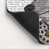 グレイハウンド女王 マウスパッド (コーナー)