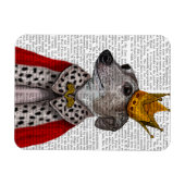 グレイハウンド女王 マグネット (横)