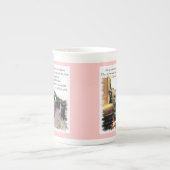 グレイハウンド愛好家への贈り物 ボーンチャイナマグカップ (正面)