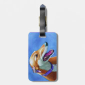 グレイハウンド救助犬 ラゲッジタグ (裏面縦)