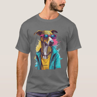 グレイハウンド犬がグレイハウンドの恋人の贈り物のために繁殖 Tシャツ