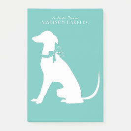 グレイハウンド犬の子犬 ポストイット