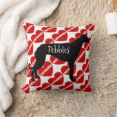 グレイハウンド犬の愛のために クッション (ブランケット)