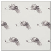 グレイハウンド犬の芸術の生地 ファブリック (見本)