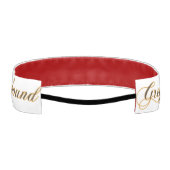 グレイハウンド犬 アスレチックヘッドバンド (裏面)