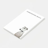 グレイハウンド犬 ポストイット (アングル)