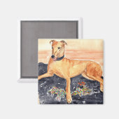 グレイハウンド磁石 マグネット (正面/裏面)