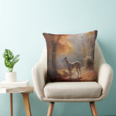 グレイハウンド紅葉秋インスパイア クッション (椅子)