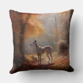 グレイハウンド紅葉秋インスパイア クッション (裏面)