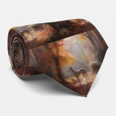 グレイハウンド紅葉秋インスパイア ネクタイ (ロール)