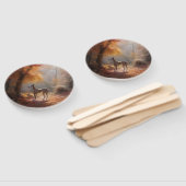 グレイハウンド紅葉秋インスパイア ハンドファン (組立なし)