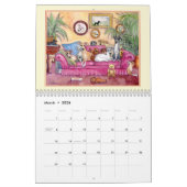 グレイハウンド素晴らしン&素晴らしいウィペットカレンダー カレンダー (3月 2026)