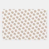 グレイハウンド絵を描ズ子犬かわいいオリジナルペットドッグアート ラッピングペーパーシート (正面2)