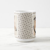 グレイハウンド絵画ズ – かわいいオリジナルドッグアート コーヒーマグカップ (中央)