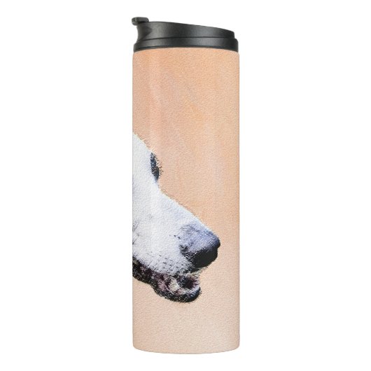 グレイハウンド絵画ズ – かわいいオリジナルドッグアート タンブラー (回転右)