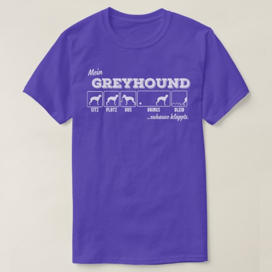 グレイハウンド2 Tシャツ (デザイン正面)