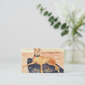 「グレイハウンド」のプロフィールカード 名刺 (スタンド正面)