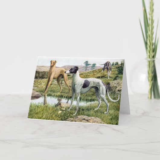 グレイハウンド カード (正面)