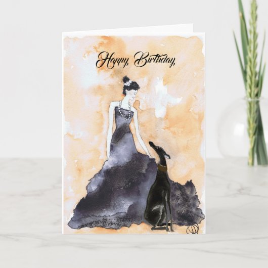 グレイハウンド カード (正面)