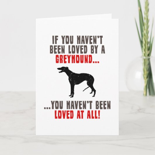 グレイハウンド カード (正面)