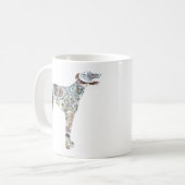 グレイハウンド・グレイハウンド コーヒーマグカップ (正面左)