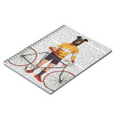 グレイハウンド・サイクリスト ノートブック (左側)