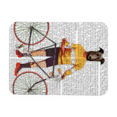 グレイハウンド・サイクリスト マグネット (横)