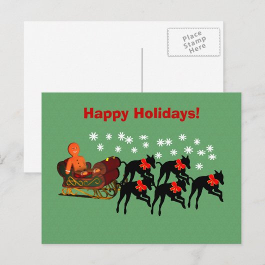 グレイハウンド・ソリ クリスマス ホリデー (正面/裏面)