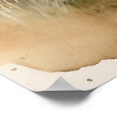 グレイハウンド – ドッグアートプリント ポスター (角)