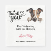 グレイハウンド ペーパーナプキン スタンダードランチョンナプキン (正面)