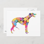 グレイハウンド ポストカード (正面/裏面)