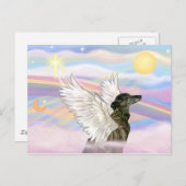 グレイハウンド ポストカード (正面/裏面)