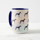 グレイハウンド マグカップ (正面左)