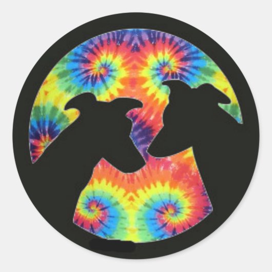 グレイハウンド ラウンドシール (正面)