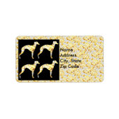 グレイハウンド ラベル (正面)