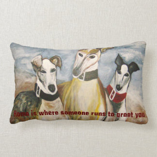 グレイハウンド ランバークッション