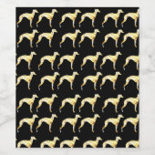 グレイハウンド ワインラベル (シングルラベル)