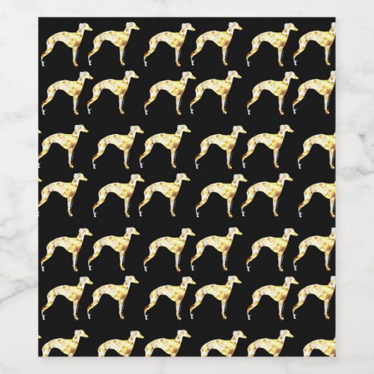 グレイハウンド ワインラベル (シングルラベル)