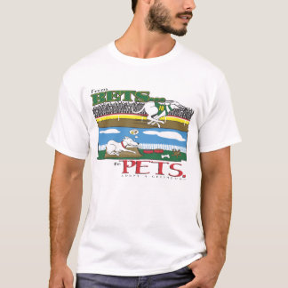 グレイハウンド-賭からの…ペットへの Tシャツ