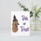 グレイハウンド（赤）トリック ポストカード (スタンド正面)