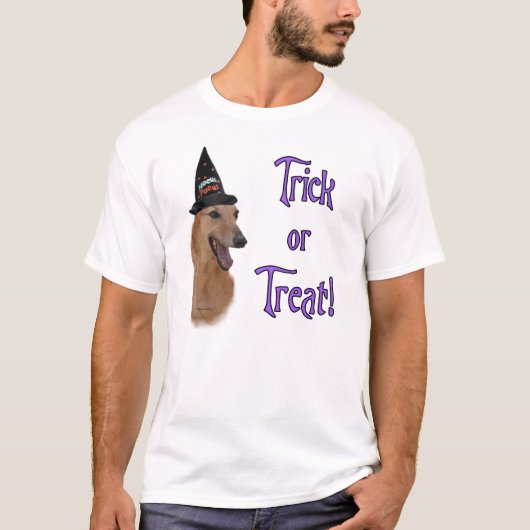 グレイハウンド(赤)トリック Tシャツ (正面)