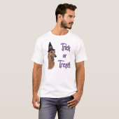 グレイハウンド(赤)トリック Tシャツ (正面フル)